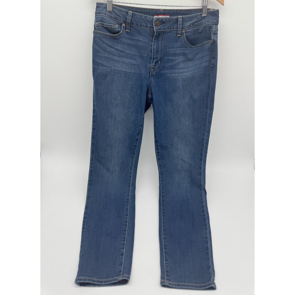 Tommy Hilfiger Women's Curve Skinny Jeans Size 8 Medium Wash Blue
